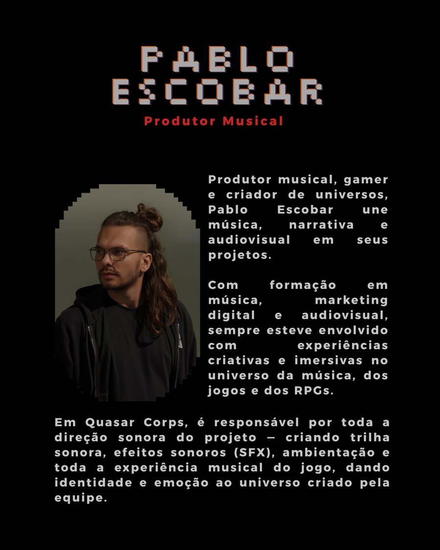 Pablo Escobar — Produtor Musical